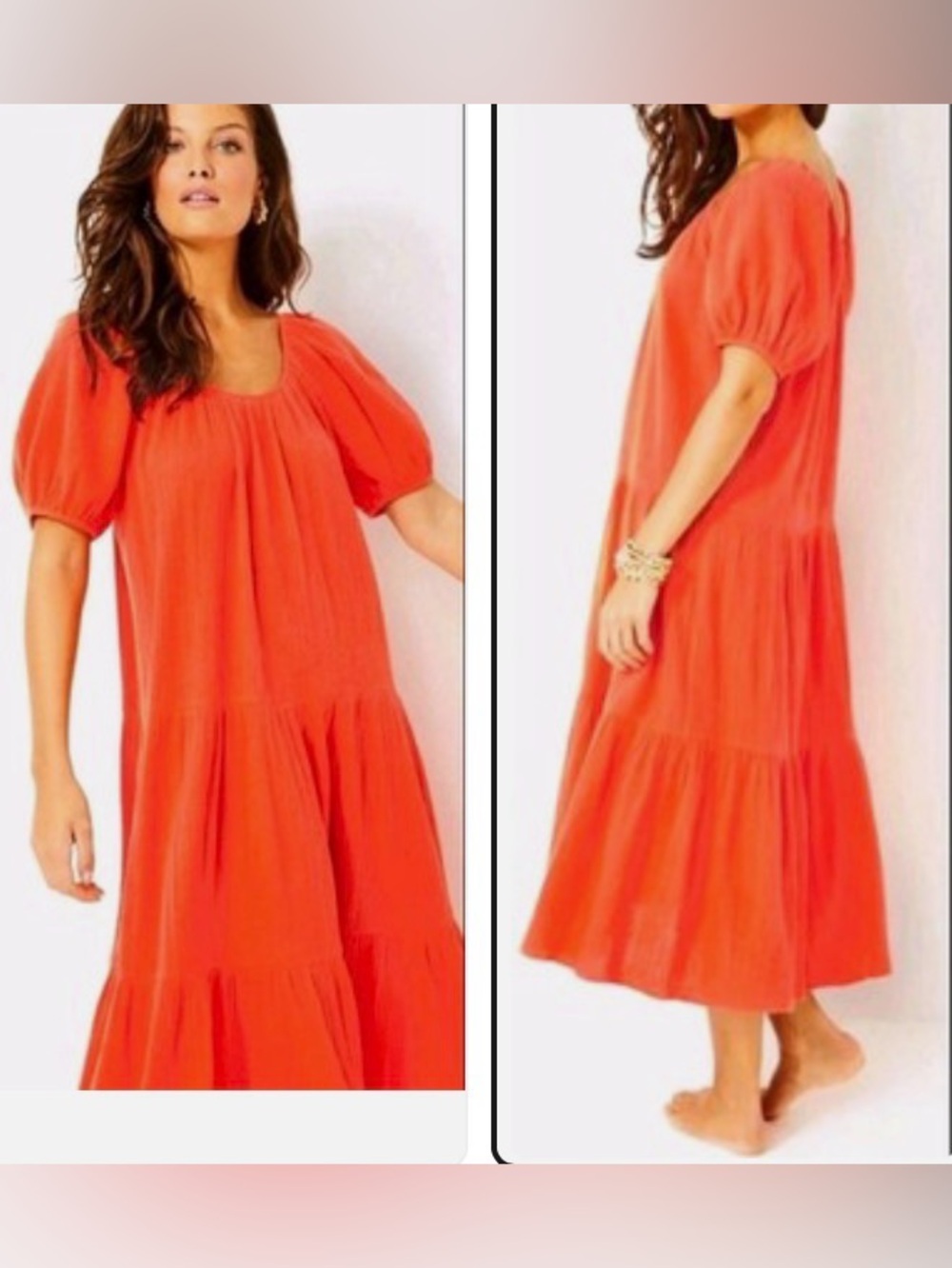 Lilly Pulitzer Zemini Maxi Dress/Coverup Ptp 22” (Size S) R$148 NWT